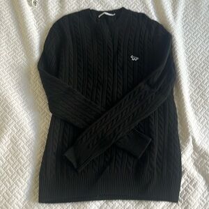 BLACK FRIDAY SALE! Maison Kitsuné oversized 100% cashmere sweater